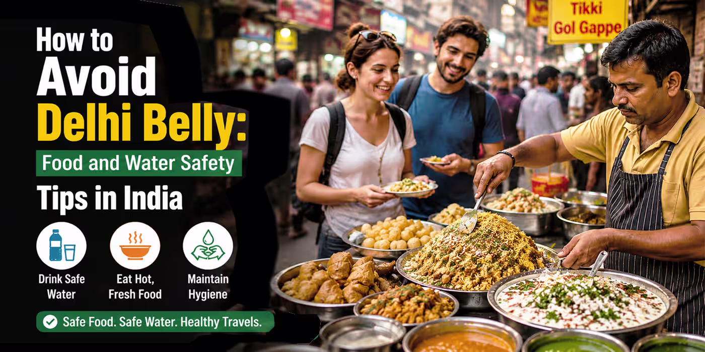 How to Avoid Delhi Belly: Food and Water Safety Tips in India