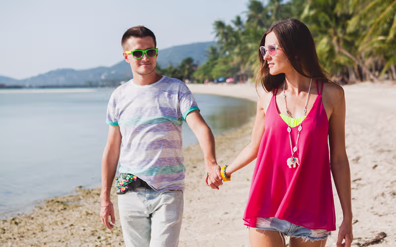 Honeymoon Couple in Goa